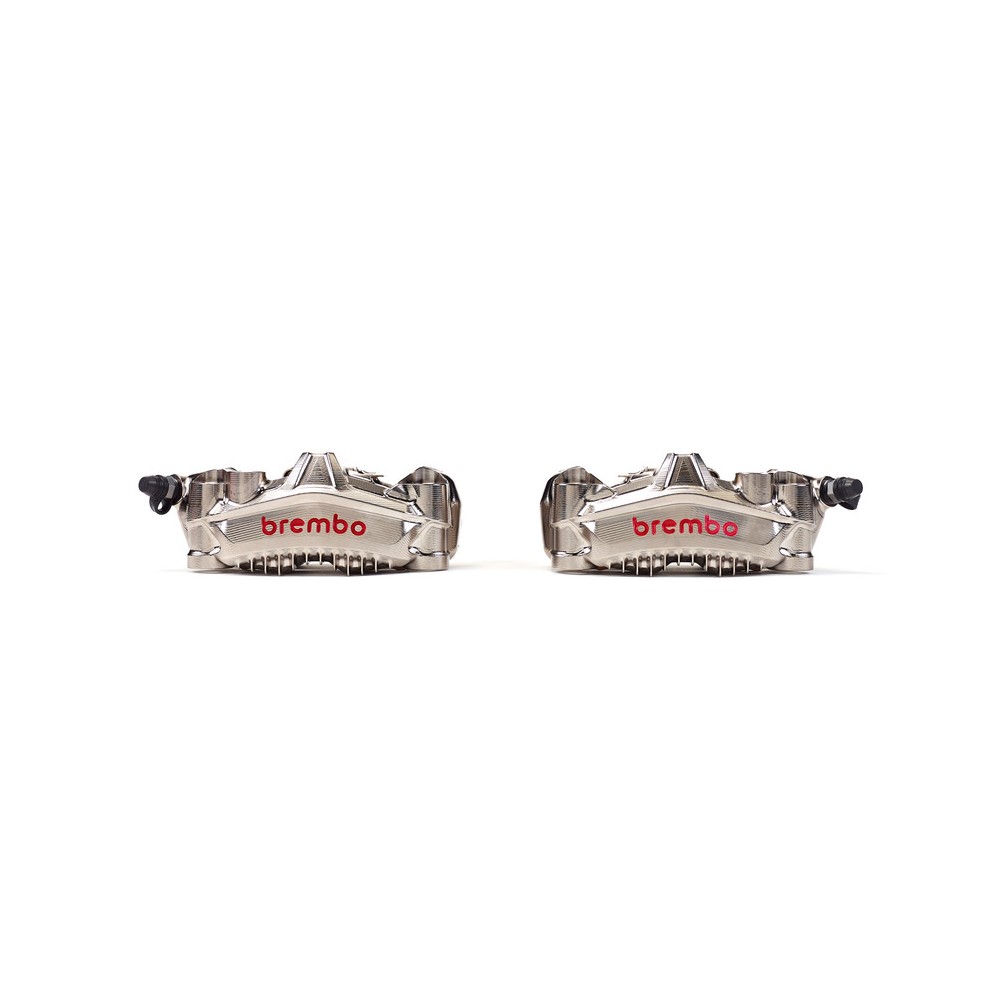 Pair of Brembo GP4 Motogp Radial Brake Calipers Int.108 Mm Brake Calipers Brembo